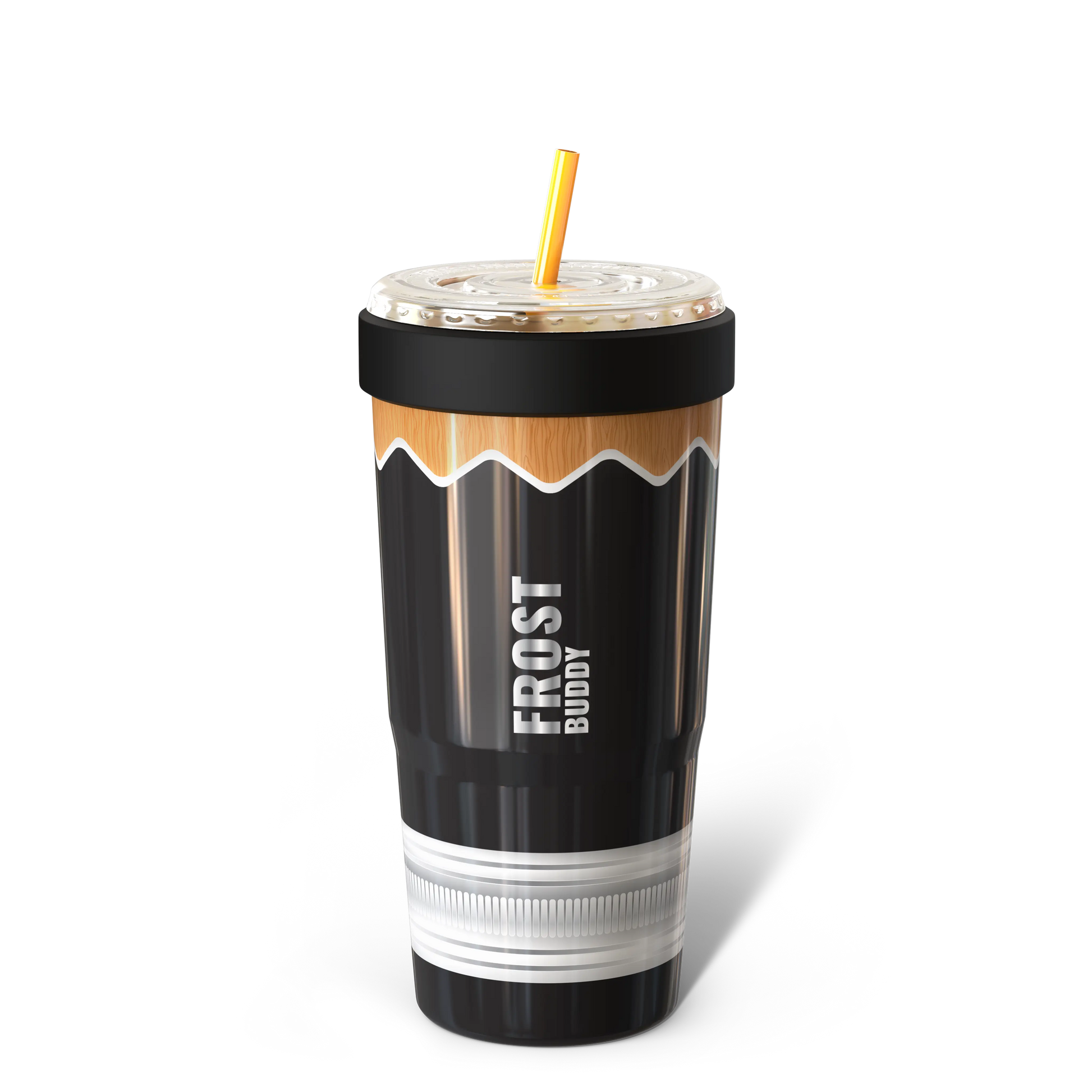 To-Go Buddy - Universal Cup Insulator for To-Go Cups - Keeps Drinks Hot Cold 12+ Hours - Vacuum Insulated Tumbler