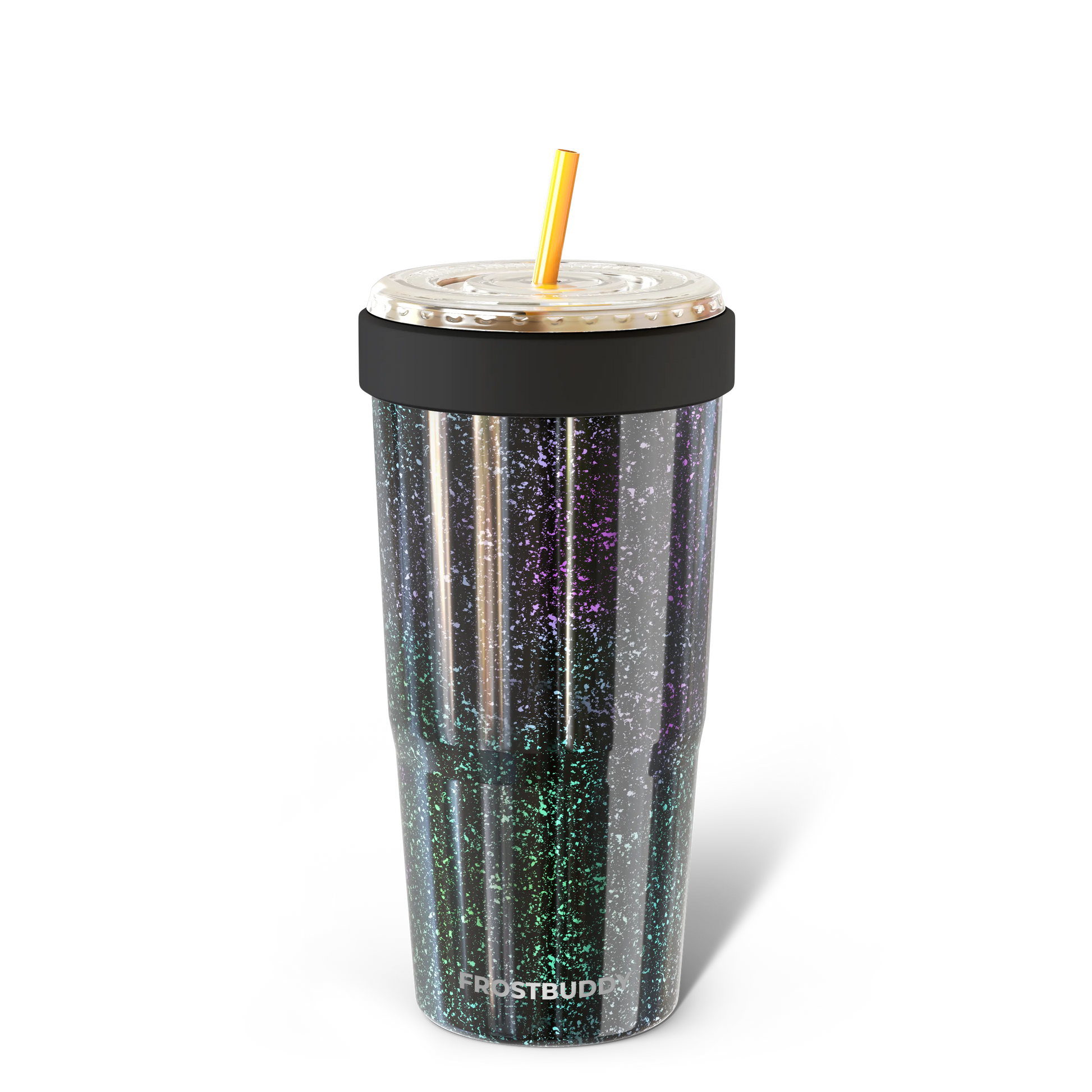 To-Go Buddy - Universal Cup Insulator for To-Go Cups - Keeps Drinks Hot Cold 12+ Hours - Vacuum Insulated Tumbler