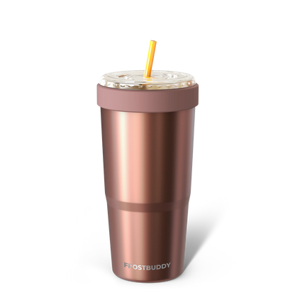 To-Go Buddy - Universal Cup Insulator for To-Go Cups - Keeps Drinks Hot Cold 12+ Hours - Vacuum Insulated Tumbler