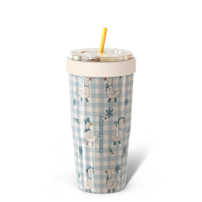 To-Go Buddy - Universal Cup Insulator for To-Go Cups - Keeps Drinks Hot Cold 12+ Hours - Vacuum Insulated Tumbler