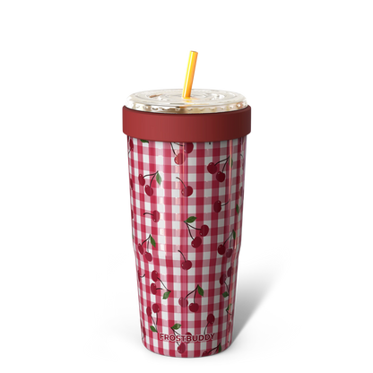 To-Go Buddy - Universal Cup Insulator for To-Go Cups - Keeps Drinks Hot Cold 12+ Hours - Vacuum Insulated Tumbler