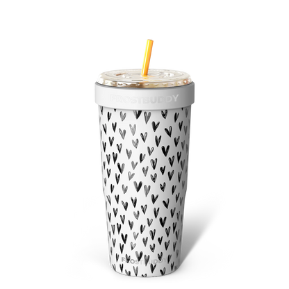 To-Go Buddy - Universal Cup Insulator for To-Go Cups - Keeps Drinks Hot Cold 12+ Hours - Vacuum Insulated Tumbler