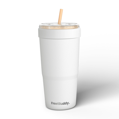 To-Go Buddy - Universal Cup Insulator for To-Go Cups - Keeps Drinks Hot Cold 12+ Hours - Vacuum Insulated Tumbler