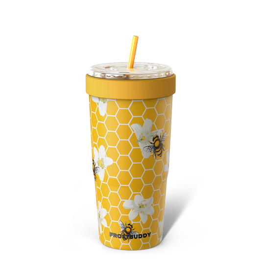 To-Go Buddy - Universal Cup Insulator for To-Go Cups - Keeps Drinks Hot Cold 12+ Hours - Vacuum Insulated Tumbler