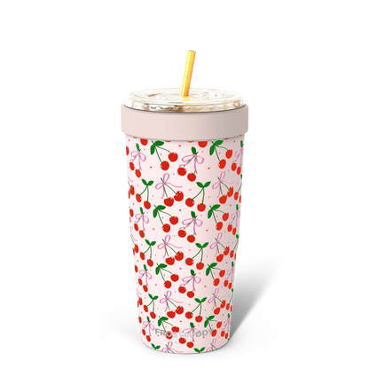 To-Go Buddy - Universal Cup Insulator for To-Go Cups - Keeps Drinks Hot Cold 12+ Hours - Vacuum Insulated Tumbler