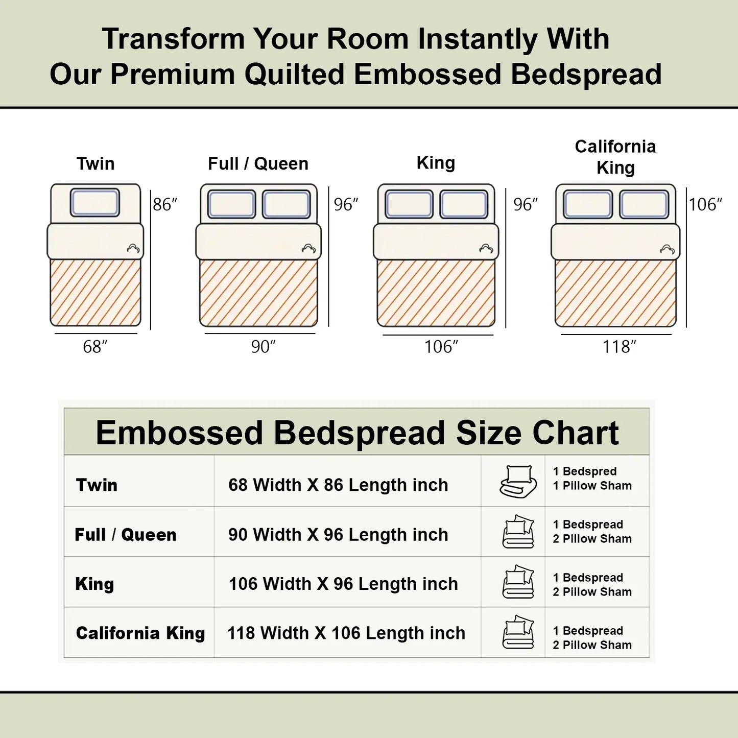 Imperial Homeware Floral Ultrasonic Quilted Bedspread Set – Lightweight Polyester Coverlet with Pillow Sham(S), Soft Breathable All-Season Bedding, Machine Washable, Twin/ Queen/ King