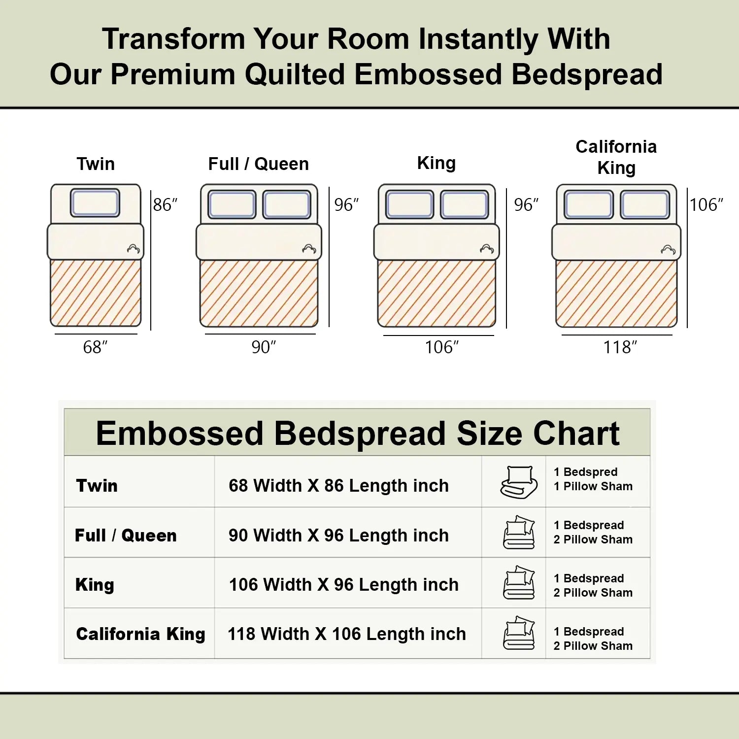 Imperial Homeware Floral Ultrasonic Quilted Bedspread Set – Lightweight Polyester Coverlet with Pillow Sham(S), Soft Breathable All-Season Bedding, Machine Washable, Twin/ Queen/ King