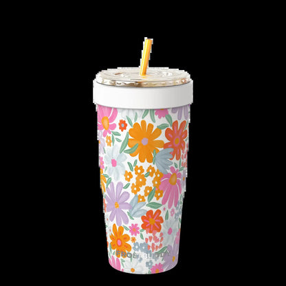 To-Go Buddy - Universal Cup Insulator for To-Go Cups - Keeps Drinks Hot Cold 12+ Hours - Vacuum Insulated Tumbler