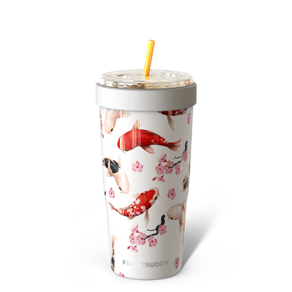 To-Go Buddy - Universal Cup Insulator for To-Go Cups - Keeps Drinks Hot Cold 12+ Hours - Vacuum Insulated Tumbler