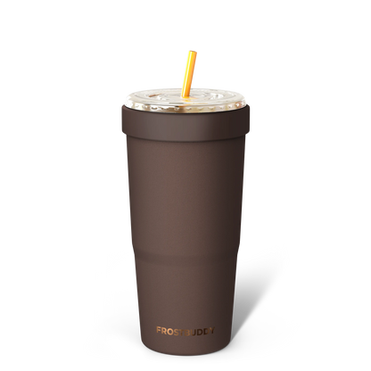 To-Go Buddy - Universal Cup Insulator for To-Go Cups - Keeps Drinks Hot Cold 12+ Hours - Vacuum Insulated Tumbler