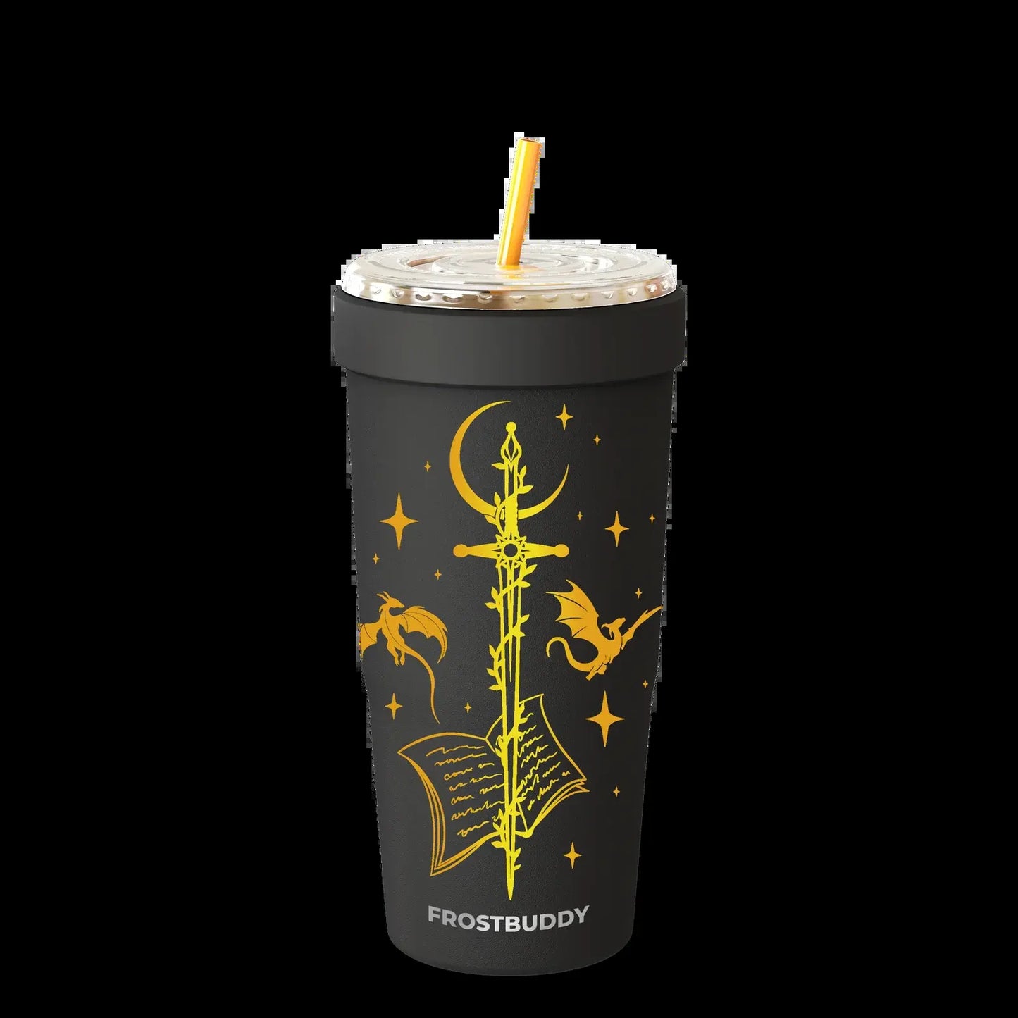 To-Go Buddy - Universal Cup Insulator for To-Go Cups - Keeps Drinks Hot Cold 12+ Hours - Vacuum Insulated Tumbler