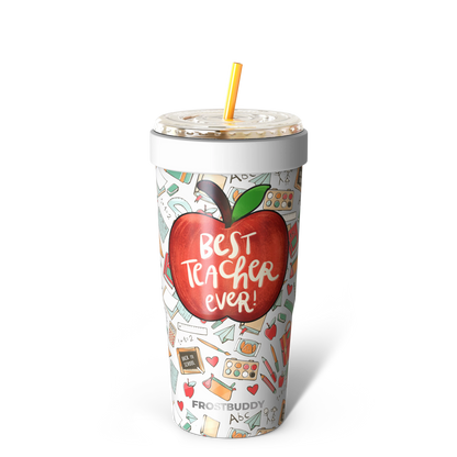 To-Go Buddy - Universal Cup Insulator for To-Go Cups - Keeps Drinks Hot Cold 12+ Hours - Vacuum Insulated Tumbler