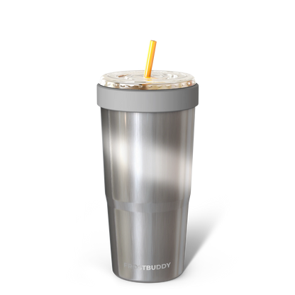 To-Go Buddy - Universal Cup Insulator for To-Go Cups - Keeps Drinks Hot Cold 12+ Hours - Vacuum Insulated Tumbler